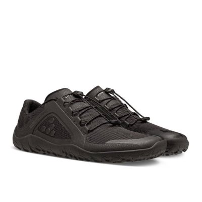 Chaussure Running Road Vivobarefoot Primus Trail II Firm Ground Homme - Noir NOK481629